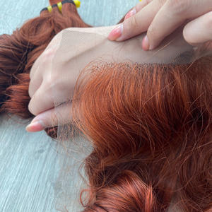 Venta al por mayor 100% Extensiones de Cabello Humano Virgen Crudo Vietnamita Super Doble Dibujado Hinchable con Color Chetsnut - Product Image 1