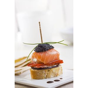 Cure-dents en bois décoratifs, 1000 unités, idéaux pour les apéritifs de fête et le nettoyage des dents, 2 paquets de 500 cure-dents avec support de rangement - Product Image 2