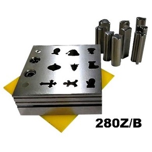 Disc cutter multi shape set of <b>9</b> Designed especially Size 12 to 15mm shape jewellery tools - Product Image 2