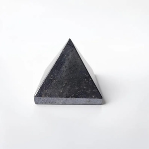 Wholesale 30-35mm Pyramid Muntaha Agate Handmade Natural Stone Bulk Reiki <b>Crystals</b> Hematite Premium Quality Khambhat India - Product Image 1