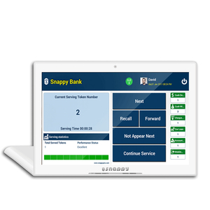 Système de gestion de files d'attente sans fil en libre-<span class=keywords><strong>service</strong></span> avec écran tactile LCD pour comptoir de <span class=keywords><strong>service</strong></span> <span class=keywords><strong>client</strong></span> et affichage des tickets - Product Image 5