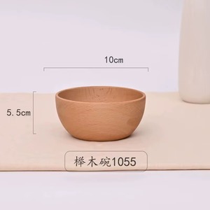 Juego de Tazones de Madera Artesanal, Diseño Clásico, Ecológico, Duradero, No Tóxico, Personalizable, para Uso Doméstico, Fiestas, Ensaladas - Product Image 5