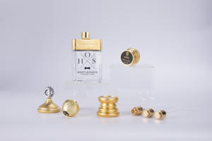 Couvercles élégants de bouchon de bouteille de parfum en métal de luxe - Product Image 5