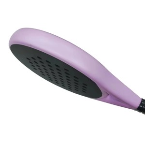 Service OEM ODM personnalisé, raquette de paddle en fibre de carbone diamantée pour unisexe, fournisseur direct d'usine, légère, faible MOQ - Product Image 4