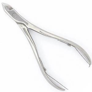 Coupe-ongles professionnel en acier inoxydable, pointe biseautée, lame droite, nouveau design, ouverture large pour les doigts, usage adulte - Product Image 6