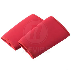 Soft Breathable Compression Fit <b>Knee</b> Sleeves with Nylon/Polyester for Sports Recovery and Daily Use - Product Image 2