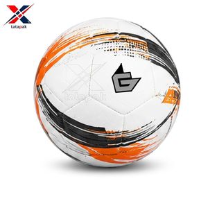 ลูกฟุตบอลโลโก้สั่งทำได้ วัสดุ PU PVC TPU สำหรับผู้ใหญ่ทุกเพศ ทุกวัย ใช้ในสโมสร โรงเรียน สถาบันฝึกซ้อม ใช้ได้ทั้งในร่มและกลางแจ้ง ราคาขายส่ง - Product Image 2