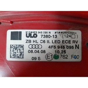 ไฟท้ายมือสอง A6 ซ้าย รุ่น 4F5945095N - Product Image 6