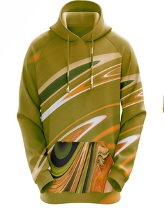 Sudadera con Capucha Personalizada por Sublimación, 320GSM, Diseño Sólido, Impermeable, Forro Polar de Algodón, Sudadera de Invierno para Hombre, con Bolsillos Grandes, Estilo Casual con Cuentas - Product Image 4