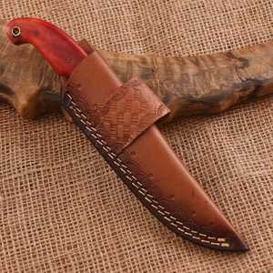 Custom handmade stainless steel drop point <b>knife</b> Color Camel <b>Bone</b> <b>handle</b> hunting <b>knife</b> Fixed blade stainless steel <b>knife</b> - Product Image 5