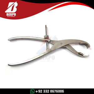 Pinza Quirúrgica Manual para Sujeción de Huesos, Pinza Ortopédica de Acero Inoxidable, Portaagujas, Certificación CE - Product Image 3