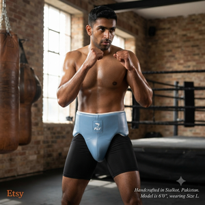 Factory Manufacture High Quality Genuine Cowhide Leather Custom Fly Boxing Sparring Set Professional Fighting Fly Boxing Set - Product Image 4