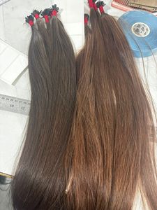 Lots de Cheveux Humains Bruns Vierge Remy, Texture Naturelle Non Traitée, Extensions de Cheveux Doux et Épais, Vente en Gros, Flux Naturel en Vrac - Product Image 5