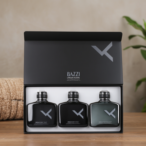 BAZZI Homme Urban Chic ชุดผลิตภัณฑ์บำรุงผิวหน้า 3 ชิ้น ปราศจากพาราเบน บรรจุภัณฑ์หรูหราสำหรับทุกสภาพผิว กล่องบรรจุ 16 ชิ้น - Product Image 2