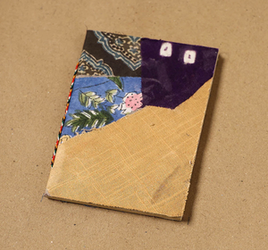 Cuaderno de Tapa Dura con Tela Multicolor en Patchwork, Diario de Papel Hecho a Mano, Libreta de Bolsillo, Cuaderno de Viaje, Bloc de Notas, Regalo - Product Image 1