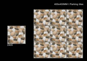 Exterior Grade Matt Ceramic Outdoor Parking Tiles 40x40cm 400x400mm <b>Flooring</b> for Driveway Garage and Courtyards - Product Image 3