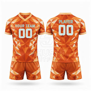 Vente en gros de nouveaux maillots de sport pour hommes, imprimés par sublimation, avec shorts, design professionnel - Product Image 4