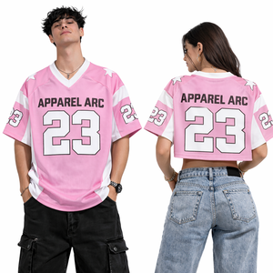 เสื้อเจอร์ซีย์วาร์ซิตี้ไล่เฉดสีชมพูสุดฮิต 23 ไซส์ ยูนิเซ็กส์ ผ้าตาข่ายระบายอากาศ สตรีทแวร์ แบรนด์ส่วนตัว ขายส่ง - Product Image 1