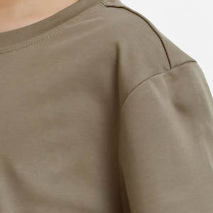 เสื้อยืดเด็ก คอกลม ผ้าแคนวาส 100% คอตตอน แห้งเร็ว ระบายอากาศดี คุณภาพสูง แขนสั้น - Product Image 5