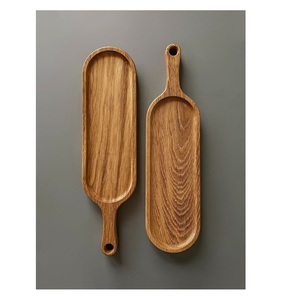 Plateau de service en bois naturel indien, plateau de qualité supérieure pour la maison, les restaurants, les hôtels, prix de gros en Inde - Product Image 6