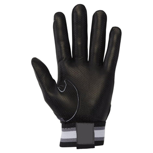 ถุงมือเบสบอลสีดำพร้อมที่จับปรับได้ บุนวมฝ่ามือนุ่ม ถุงมือซอฟต์บอลแบบเต็มนิ้ว สำหรับฝึกซ้อมในสโมสร - Product Image 2