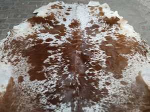 CUSTOM SF-989 Genuine Cow Leather Hair on Leather Geometric Pattern Breathable Varsity <b>Jacket</b> Customizable Size - Product Image 3