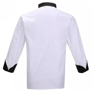 Uniforme de Chef Unisex de Alta Calidad, Personalizable en Color y Logotipo, para Restaurante y Bar, Chaqueta de Chef de Lona de Poliéster/Algodón - Product Image 3