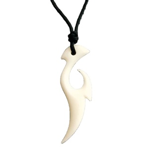 DIFFRANT Imitation Ivory <b>Necklace</b> PANDANE Dragon's Teeth Pendant Cool Man Choker Retro Jewelry Tribal StyleBone <b>Necklace</b> - Product Image 1