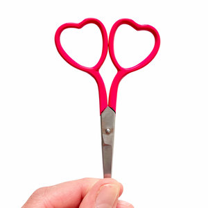 Cute Embroidery <b>Scissors</b> Love Design Sharp Tip Stainless Steel <b>Sewing</b> Tool for Needlework Craft - Product Image 2