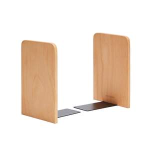 Porte-livres en bois robustes faits à la main pour étagères, décoratifs, pour contenir des livres lourds, pour le bureau, la maison, la bibliothèque - Product Image 6