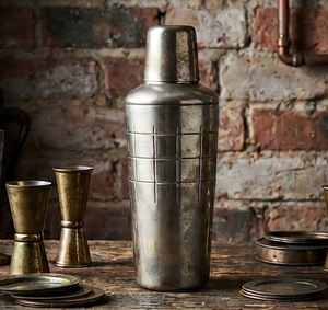 Handmade Stainless Steel Cocktail <b>Shaker</b> Barware Supplies Alcohol Wine Cocktail <b>Shaker</b> <b>Bottle</b> - Product Image 4
