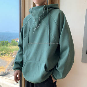 Chanvre coton biologique hommes vêtements écologiques sweat à capuche pour hommes personnalisé coton à capuche chanvre automne sweats à capuche surdimensionnés - Product Image 4