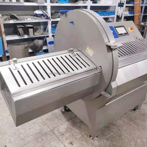 Trancheuse automatique de boeuf cuit Machine de découpe en dés de boeuf pour le traitement direct de coupe d'ananas d'usine de jambon de saucisse - Product Image 2