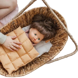 Cesta de almacenamiento para muñecas de jacinto de agua de nuevo diseño, hecha en Vietnam, con precio al por mayor, OEM, ODM, en varios colores. - Product Image 4