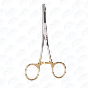 เครื่องมือผ่าตัดทังสเตนคาร์ไบด์และเหล็กกล้า เครื่องมือแพทย์ ขนาด 4.5 นิ้ว กรรไกรจับเข็ม Olsen Hegar - Product Image 5