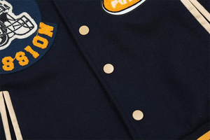 Chaqueta Varsity de Béisbol de Primera Calidad para Niños y Hombres, Diseño Tradicional con Bordado Gráfico Personalizado, Algodón y Lana, para Invierno y Primavera - Product Image 5