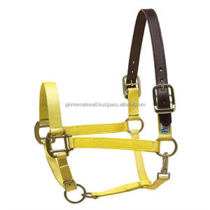 Correa de nailon Para Caballo, brida para caballo, alta comodidad, alta calidad, cómodo cabestro de nailon Para Caballo con herrajes de acero inoxidable - Product Image 1