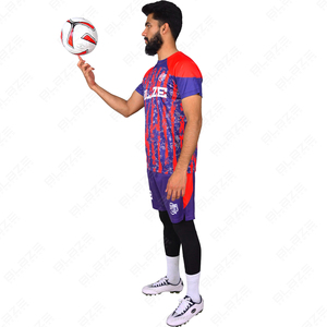 Uniforme de football de haute qualité vêtements de sport 100% Polyester uniforme de football meilleure qualité hommes uniforme de football Pakistan maillot de football - Product Image 5