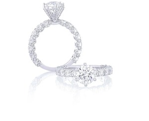 Luxury Big 18K Gold Vintage Style Moissanite Wedding <b>Ring</b> Lab Grown Diamond <b>Crystal</b> Engagement Womens <b>RIng</b> - Product Image 2