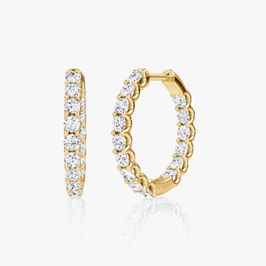 Pendientes de Diamantes Cultivados en Laboratorio, Certificados por IGI, Oro Sólido de 14K-22K, Color D, Joyería de Lujo para Fiestas, Bodas, Regalos, OEM, ODM, Venta al Por Mayor - Product Image 5