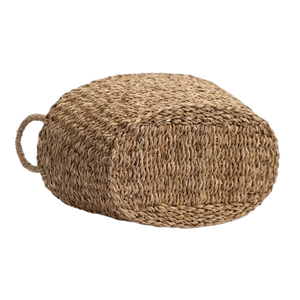 Cesto de Ropa Hecho a Mano con Marco de Seagrass Ecológico y Forro de Paja, Diseño Personalizado, Otros Patrones, Hecho en Bangladesh, Unisex - Product Image 6