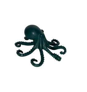 Decorative Aluminum Octopus Figurine Metal Octopus Statue Nautical Home Decor Tabletop Sculpture Marine Animal <b>Ornament</b> - Product Image 3