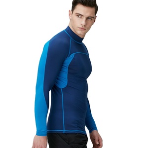 T-shirt à manches longues à compression rapide pour hommes Rush Guard pour la course à pied Gym Workout Sportswear Training Wear - Product Image 6