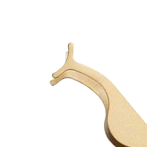 Pince à épiler professionnelle en acier inoxydable pour pose d'extensions de cils – Outil de maquillage de salon de beauté de qualité supérieure - Product Image 3