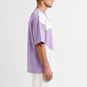Camiseta de Hombre de Corte Holgado y Tejido Grueso de Algodón Premium, Estilo Urbano, para Uso Casual y Venta al Por Mayor - Product Image 4