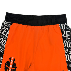 Wholesale Custom Breathable 100% Cotton MMA Boxing Shorts for <b>Men</b>-Quick Dry Lightweight <b>Trunks</b> with Front Logo and Elastic Waist - Product Image 5