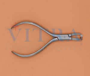 Alicate Largo para Remover Bandas Posteriorales, Acero Inoxidable, Instrumento Dental para Remover Bandas de Ortodoncia, OEM ODM - Product Image 3
