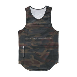Débardeur décontracté tricoté de haute qualité avec logo personnalisé pour homme, en coton et polyester, respirant, séchage rapide, idéal pour la course et la gym - Product Image 3