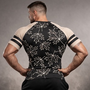 Conjunto Profesional de Rash Guard para MMA 2026 para Hombre, Ropa de Entrenamiento Transpirable de Compresión, Camiseta de Entrenamiento BJJ No Gi, Pantalones Cortos de Lucha, Personalización Frontal - Product Image 2