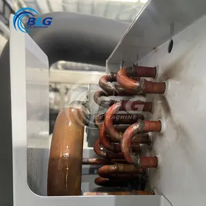 Machine à glaçons commerciale automatique de grande capacité de 20 tonnes avec refroidissement par air/eau Machine à glaçons à tube haute efficacité à congélation rapide de haute qualité